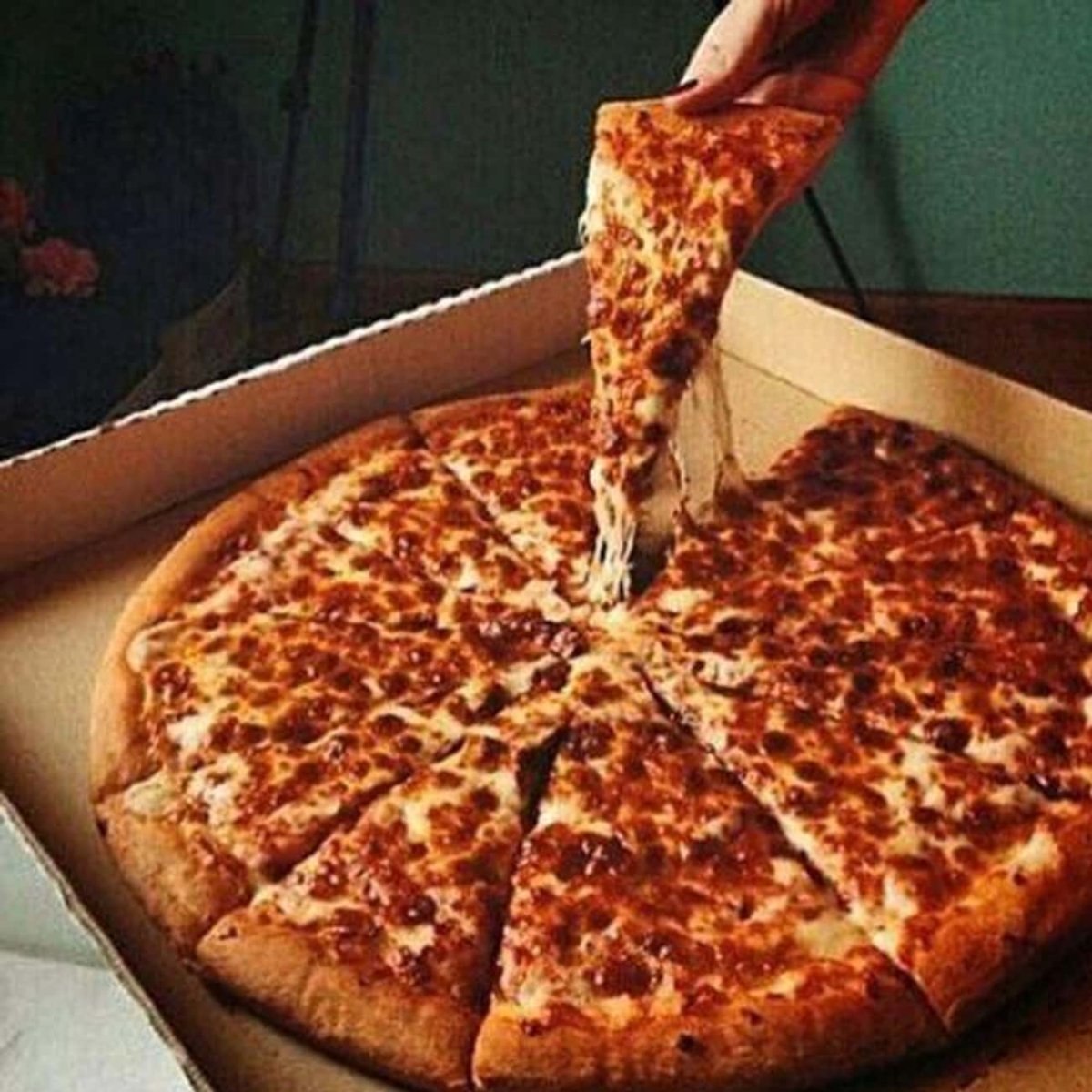 Эстетика еды пицца