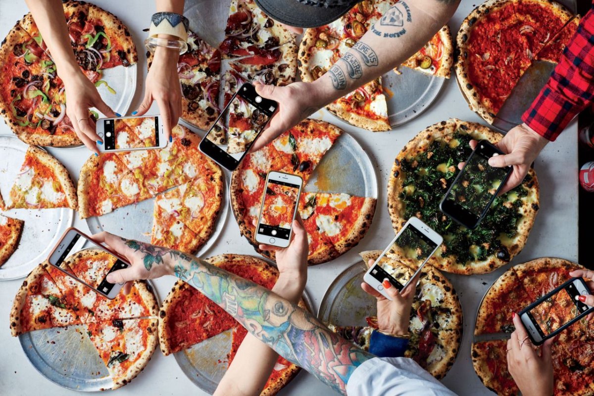 Креативная пицца