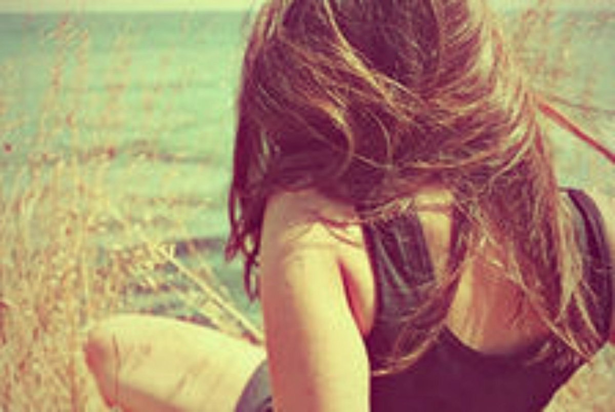 Аватар девушка со спины