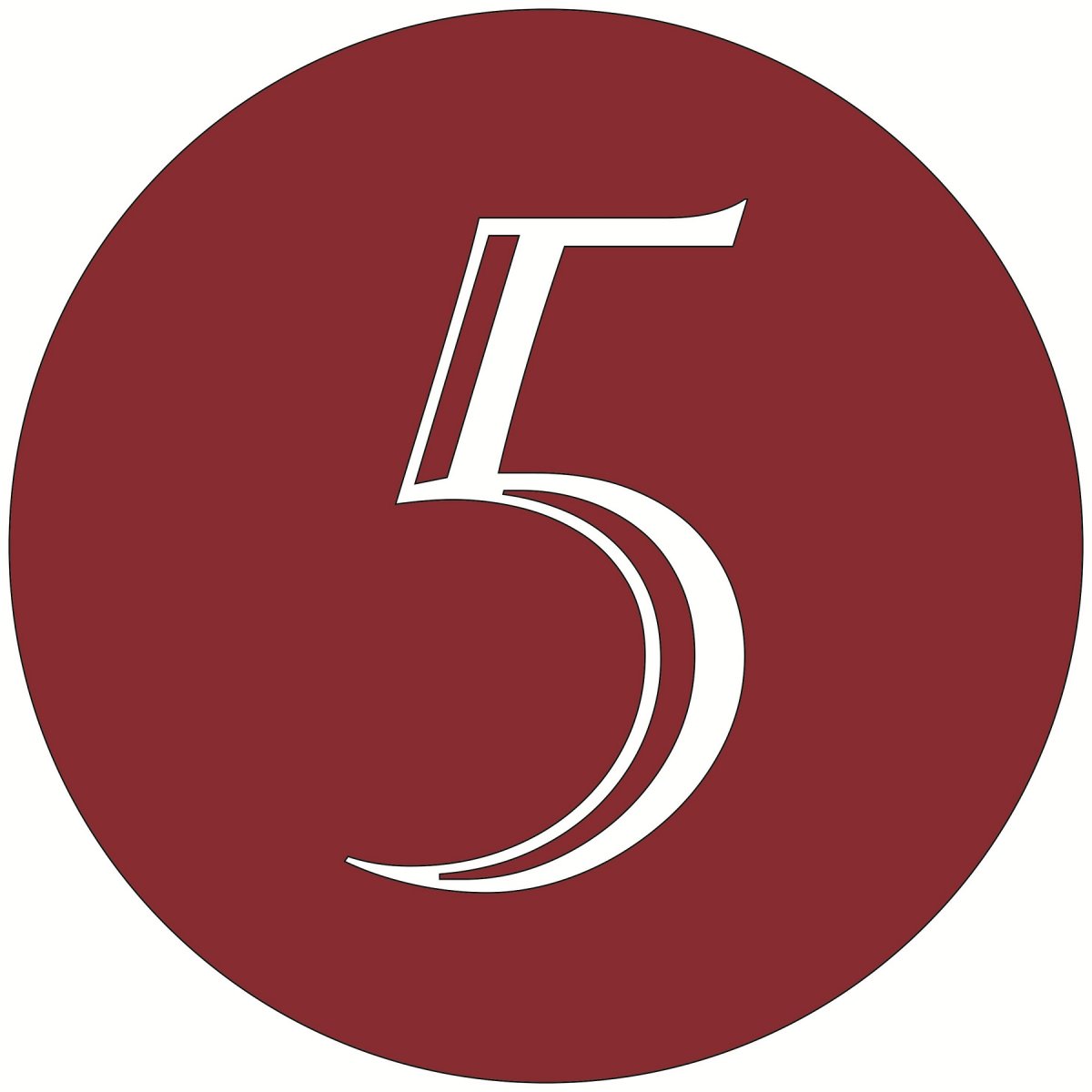 Цифра 5 картинка