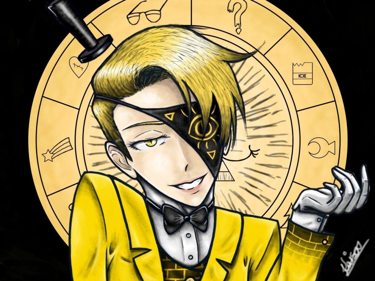 Гравити Фолз Билл Сайфер человек