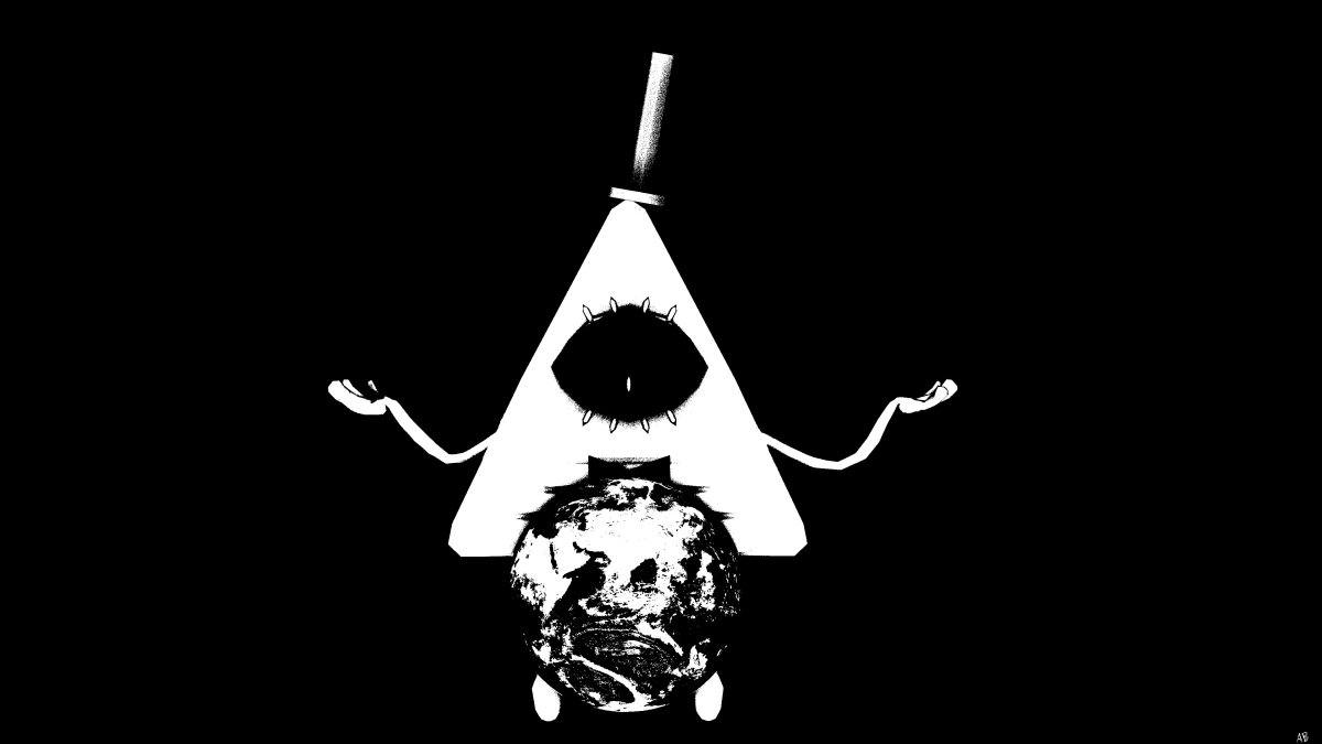 Наклейки Билл Сайфер