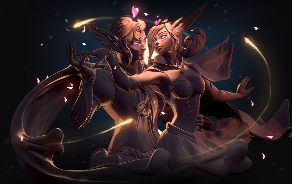 League of Legends арт романтика