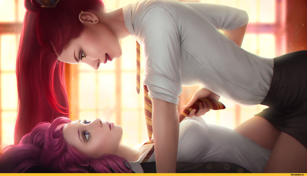 Lol Джинкс и Катарина