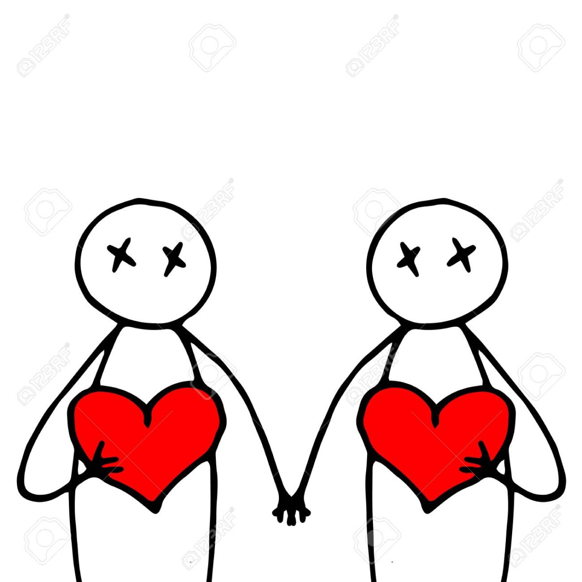 Парные обои на телефон