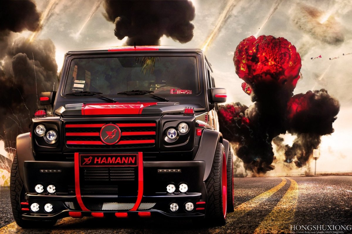 Гелик в огне