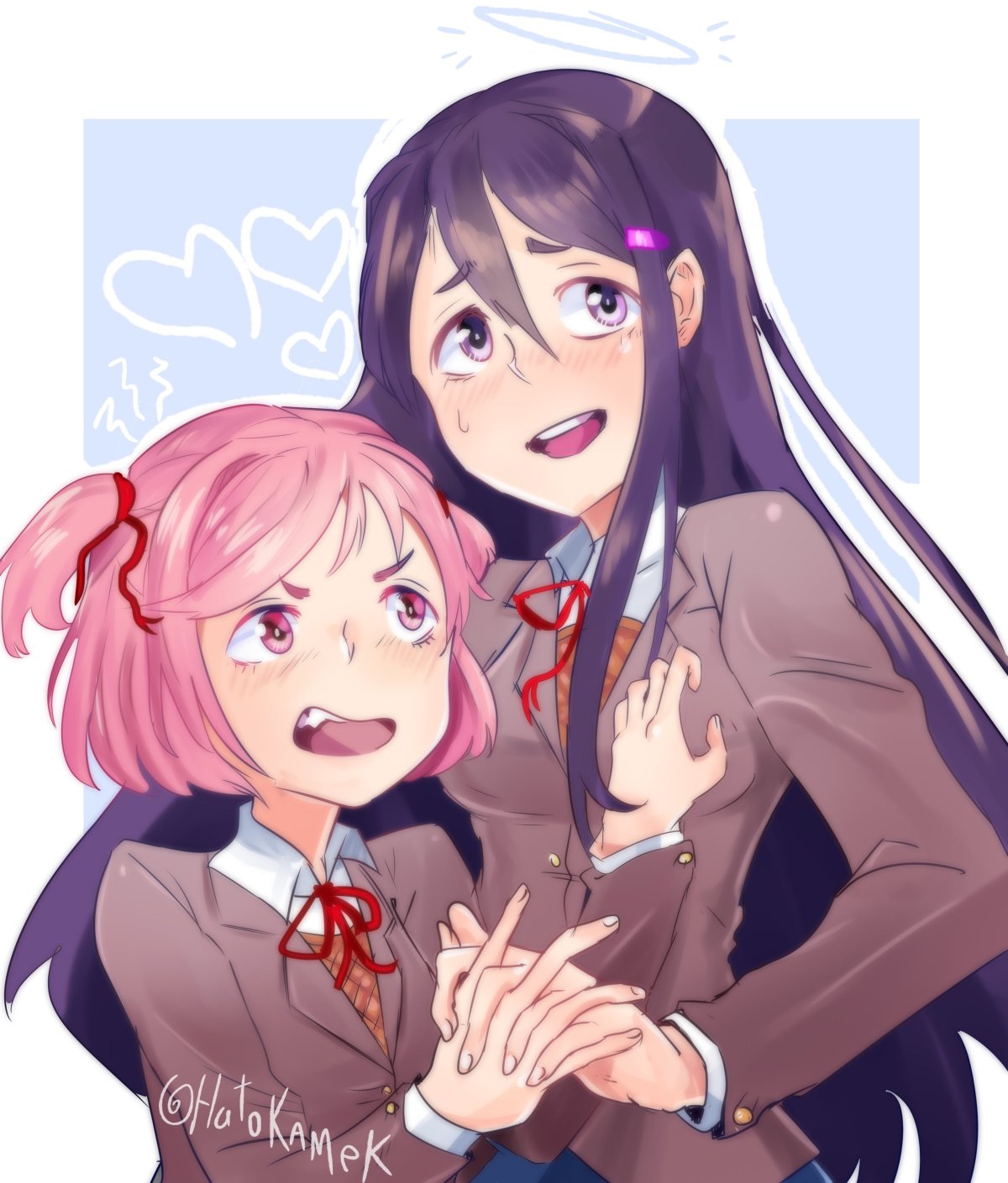 Нацуки доки доки любовь