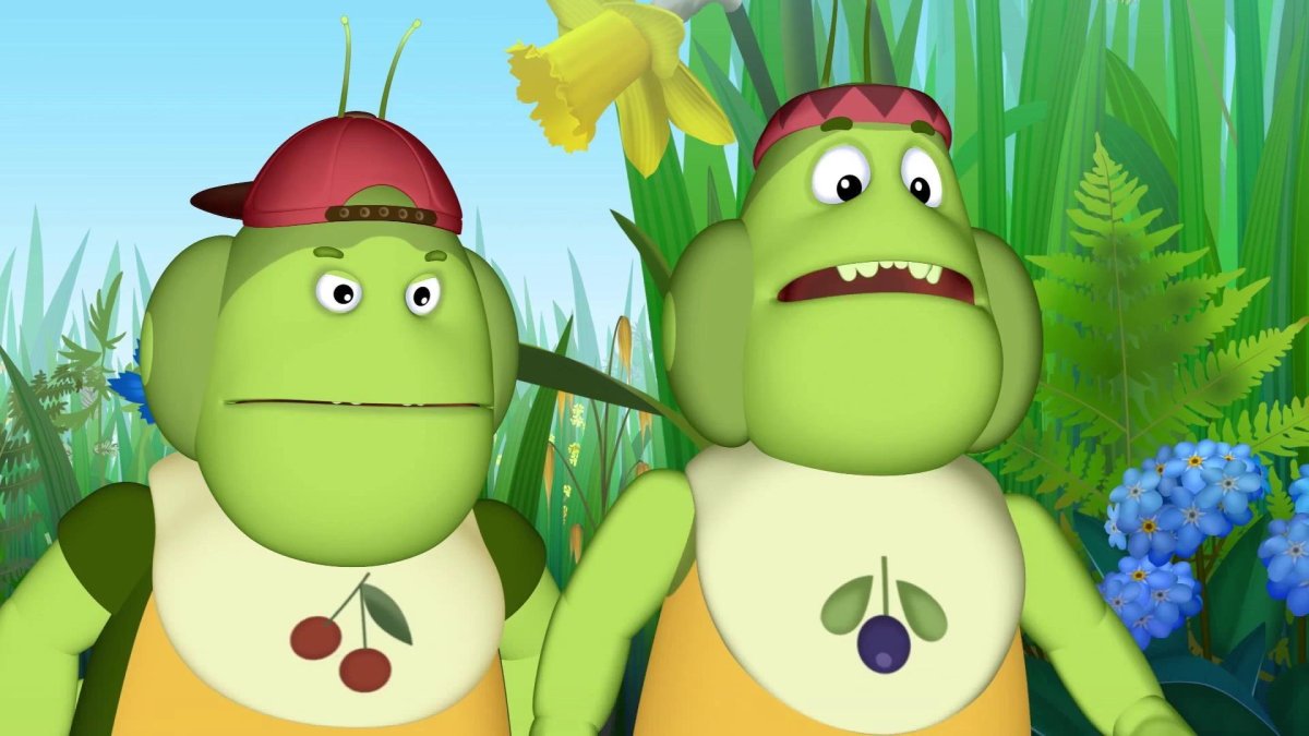 Вупсень смеется