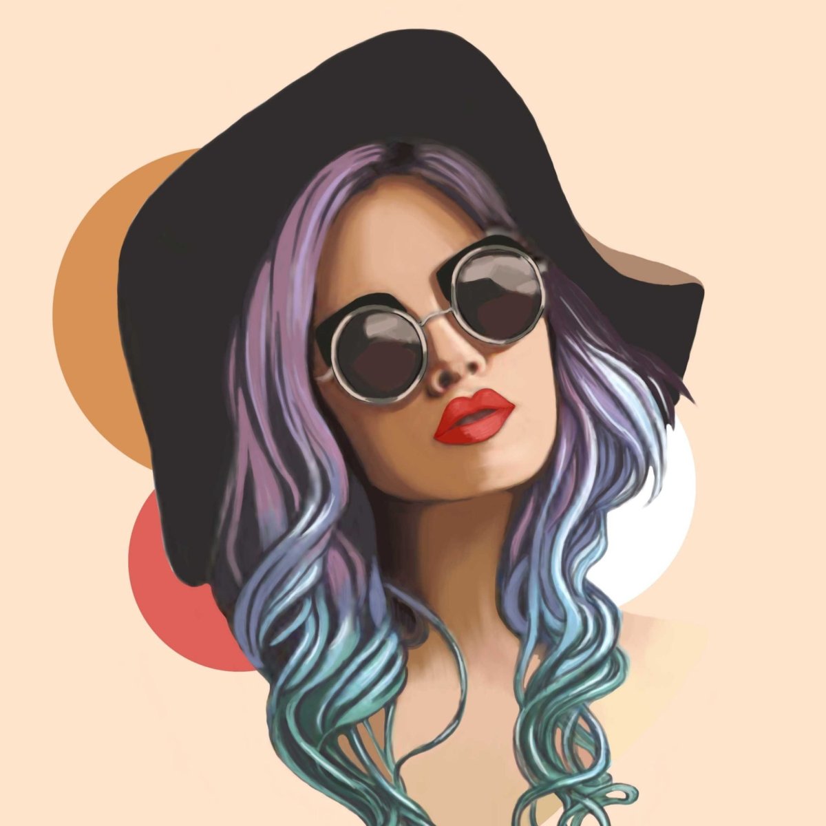 Ариана Гранде мультяшная