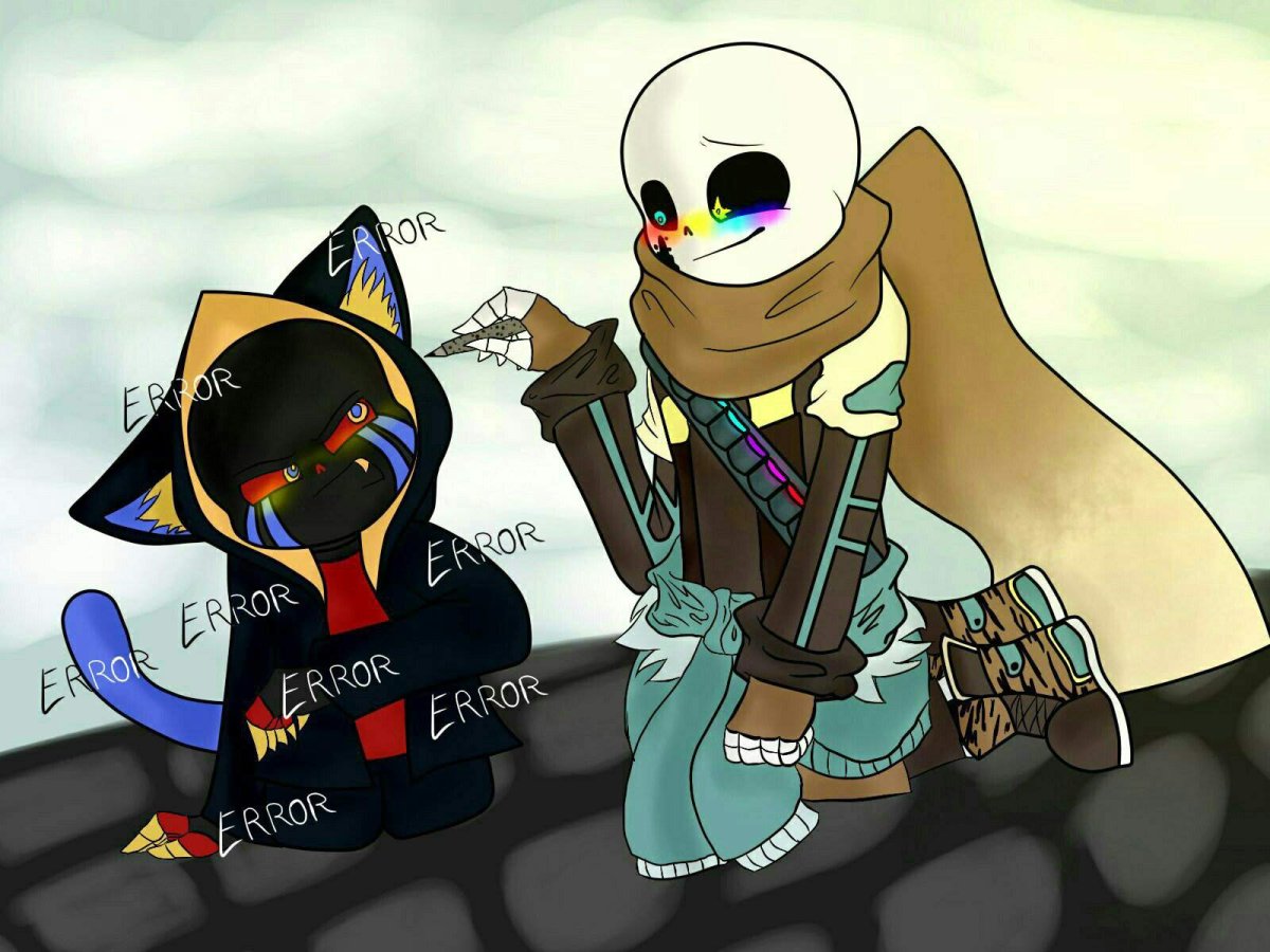 Инк Санс и Эррор любовь 18