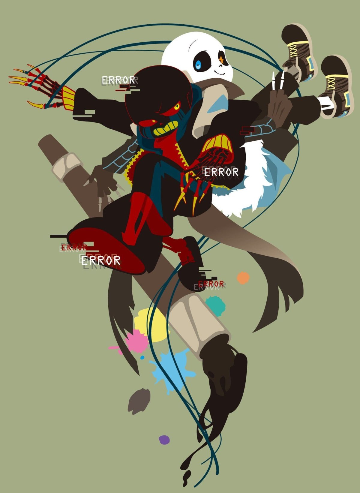 Эррор против Инка арт