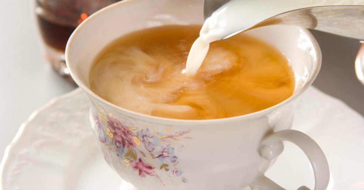 Чай с молоком