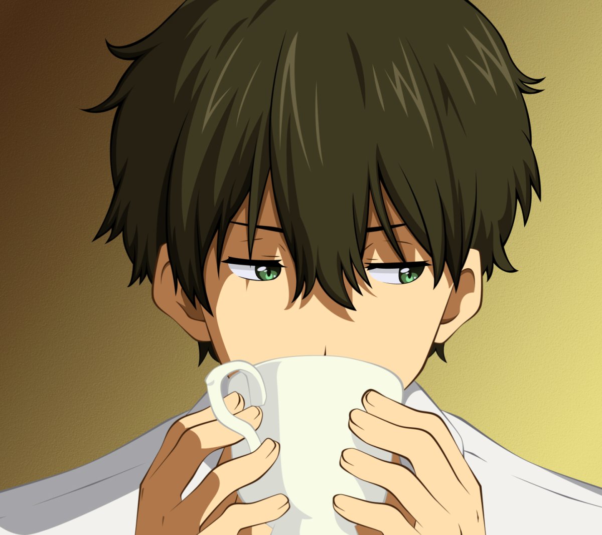 Хотаро орэки аниме кофе