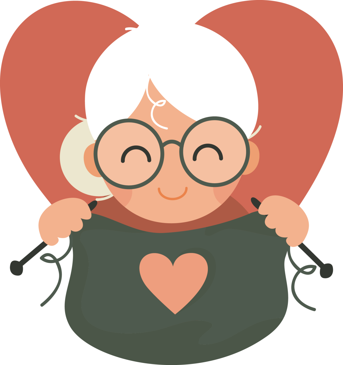 Бабушка рисунок