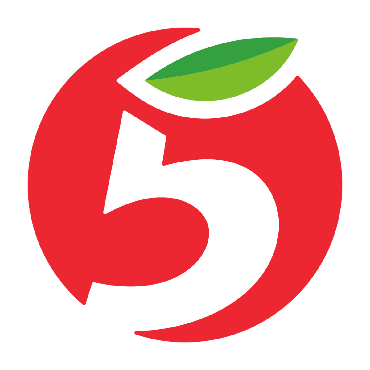 Пятерочка логотип без фона