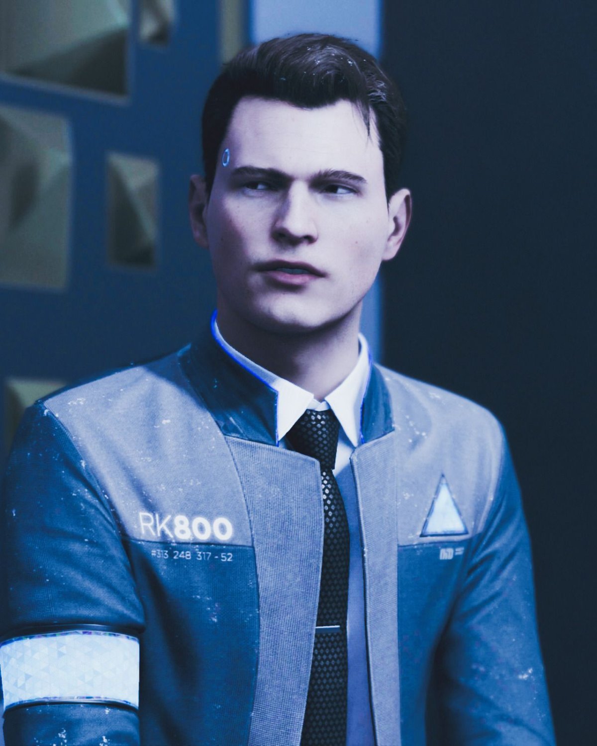 Detroit become Human Коннор арт