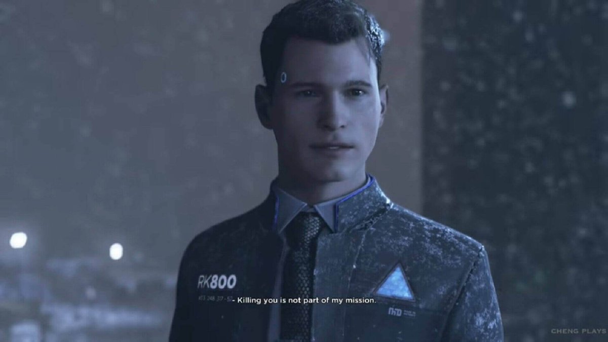 Detroit become Human Коннор rk800
