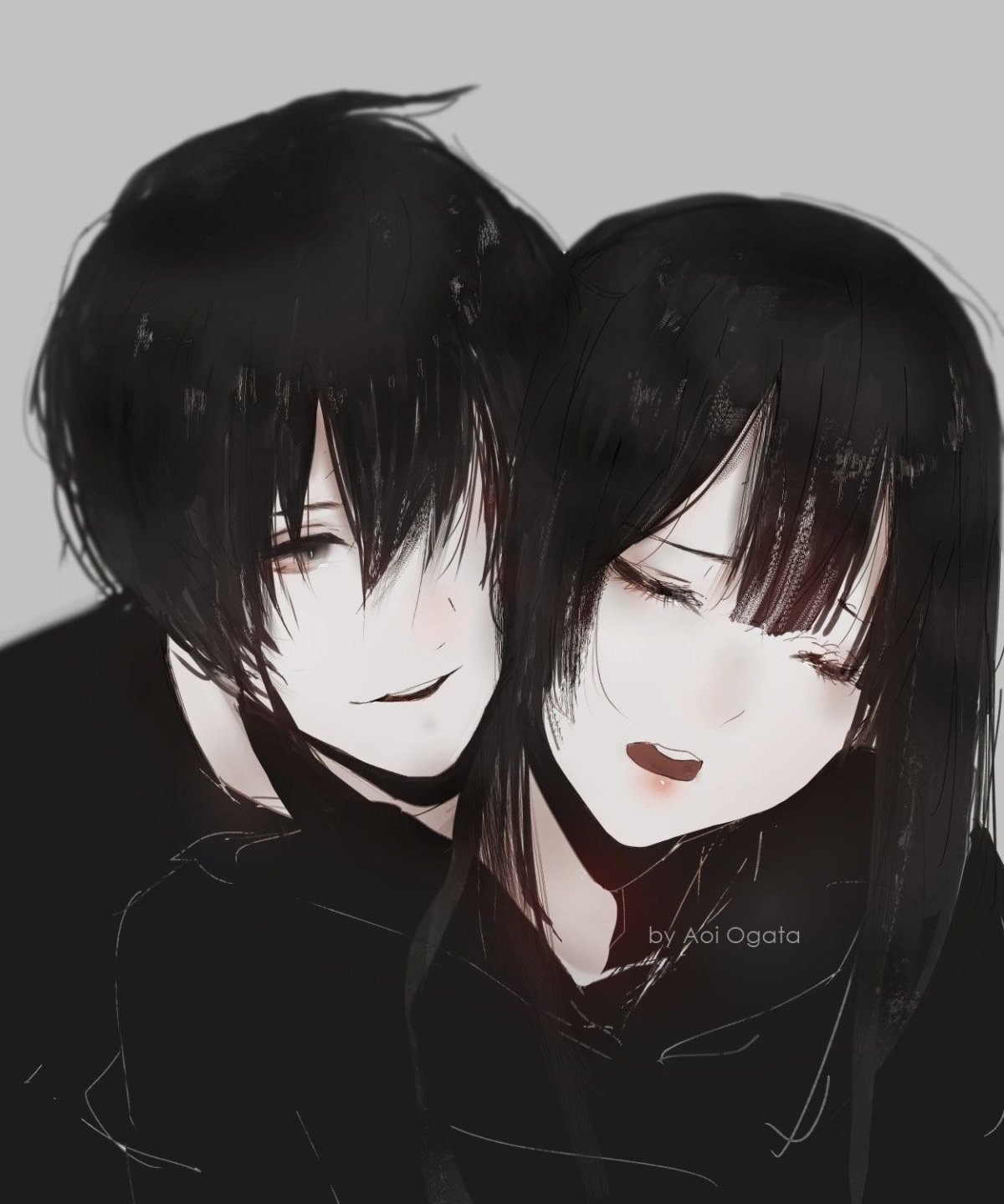 Парная ава аниме