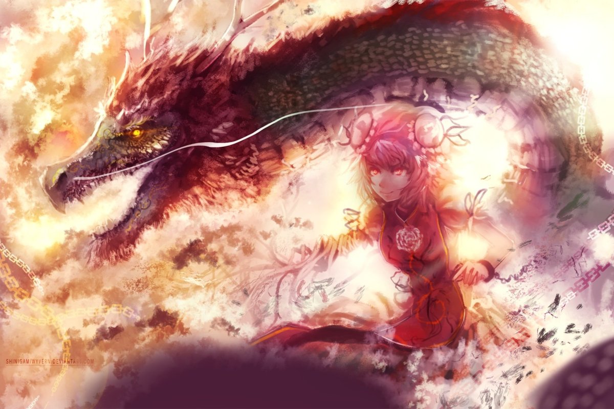 Драгон Пинк аниме