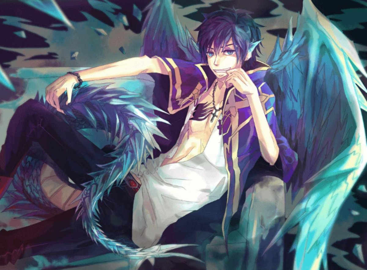 Аниме темный маг Повелитель драконов