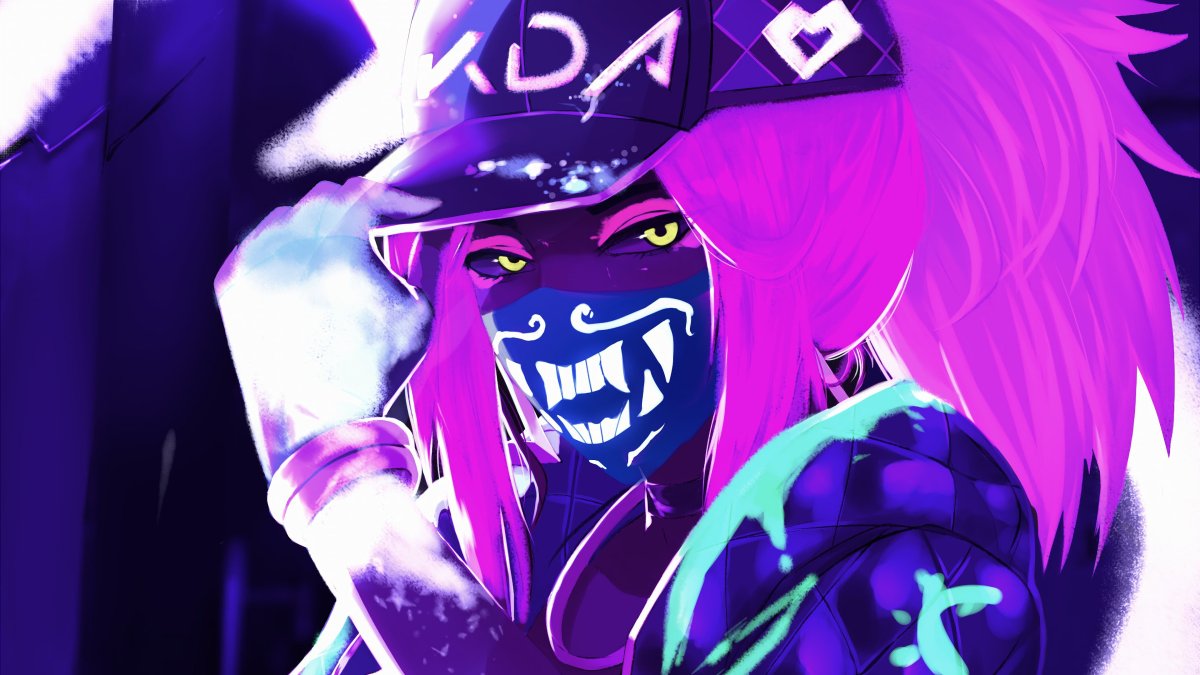 K/da Pop/Stars Акали неон