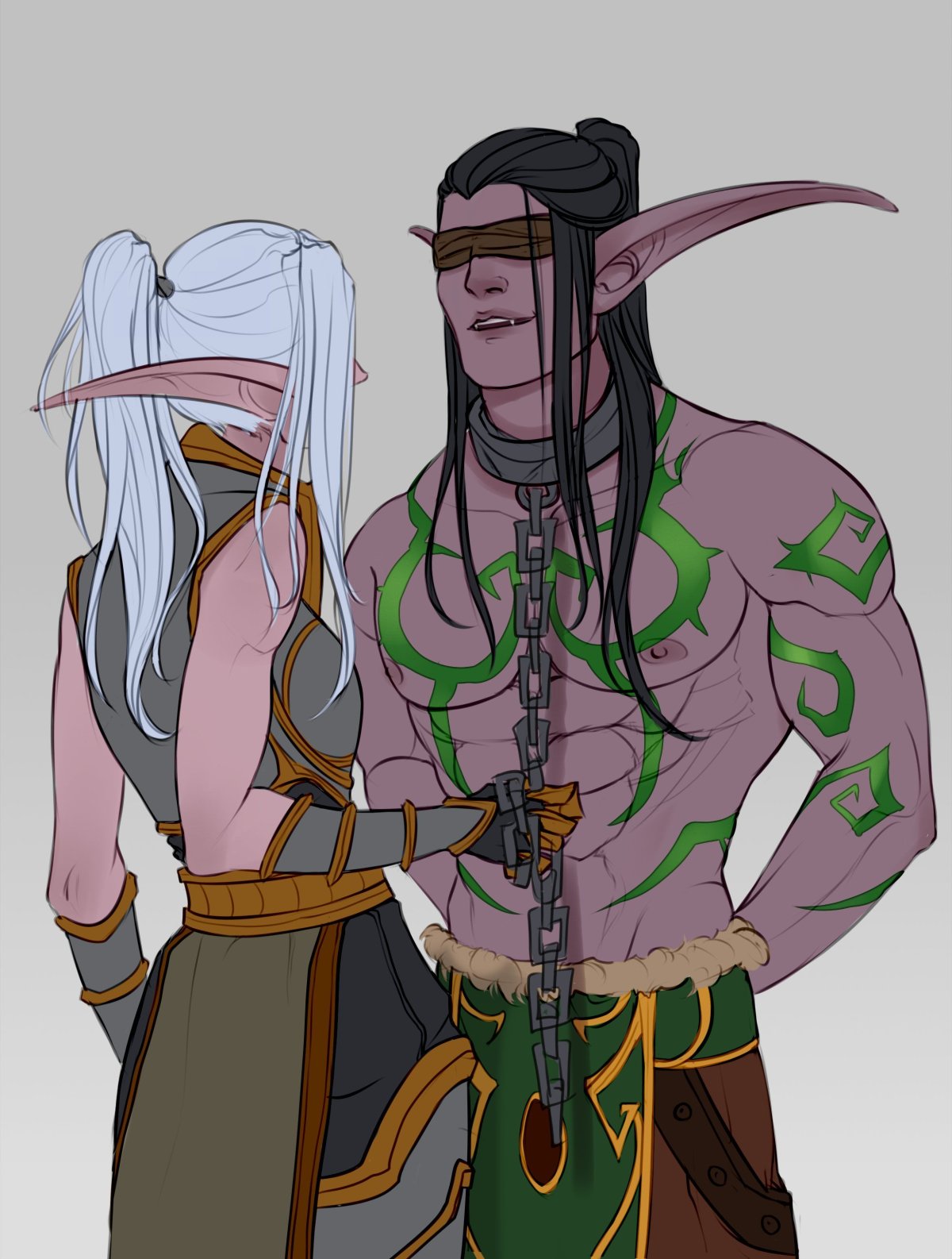 Майев песнь теней и Иллидан