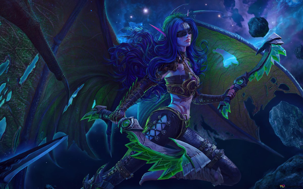 Темная охотница варкрафт 3