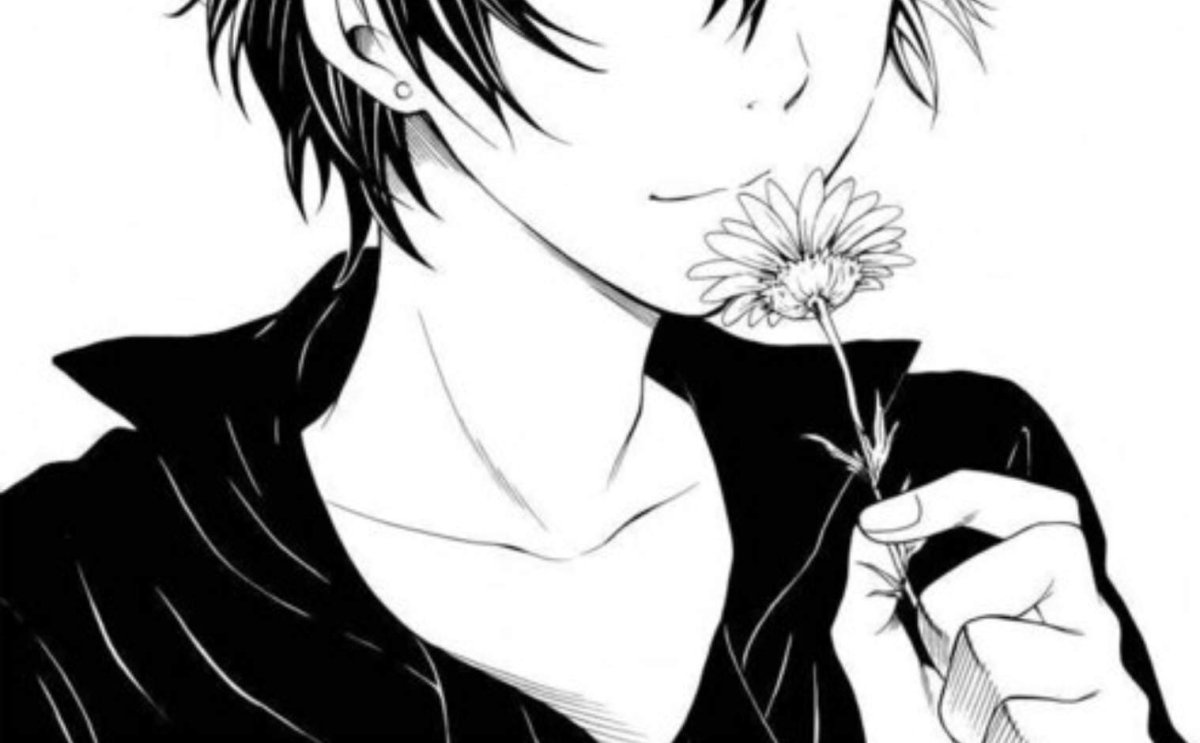 Манга черно белая