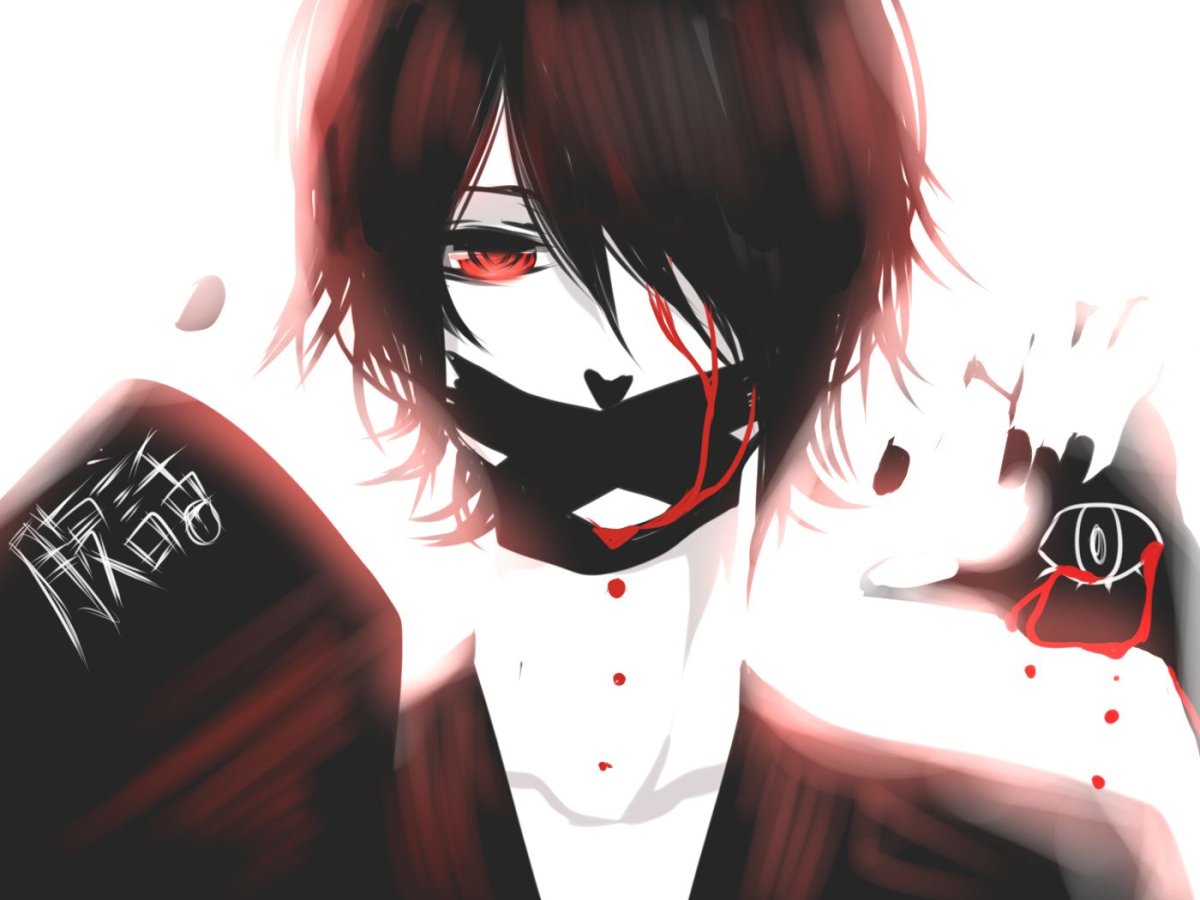 Аниме парень в бейсболке